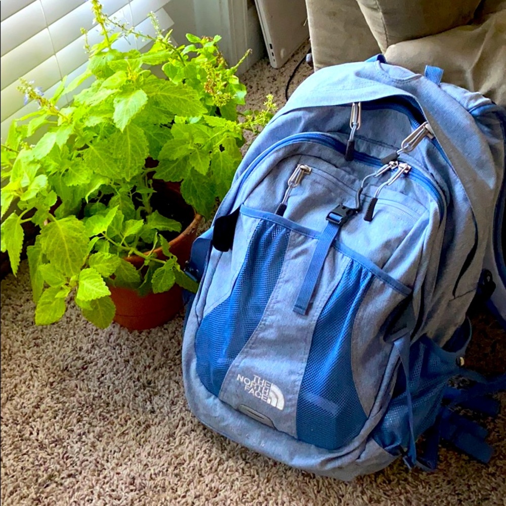 North face book bag